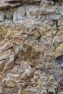 Doğal taş doku arka plan. Kireçtaşı. Kaya oluşumu
