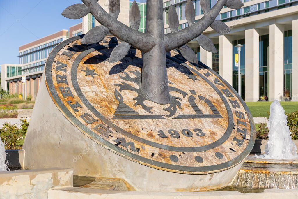 Kalamazoo, MI, USA - August 30, 2025: Western Michigan University is a public research university that was established in 1903.