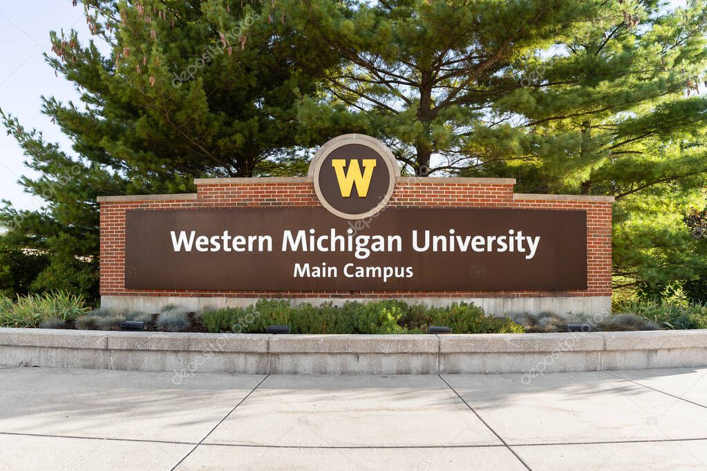 Kalamazoo, MI, USA - August 30, 2025: Western Michigan University is a public research university that was established in 1903.