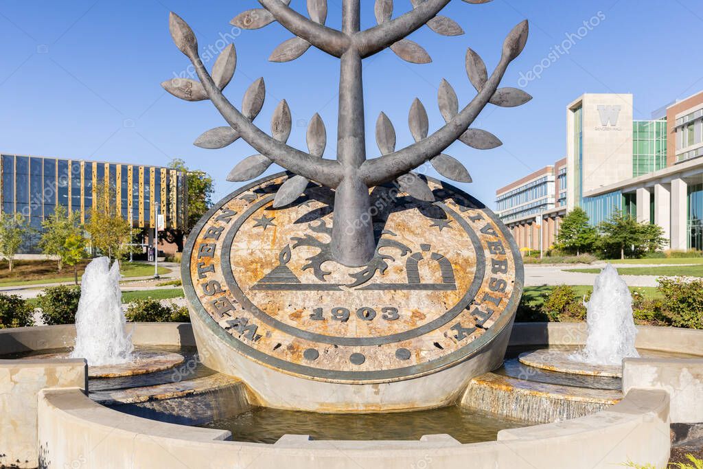 Kalamazoo, MI, USA - August 30, 2025: Western Michigan University is a public research university that was established in 1903.