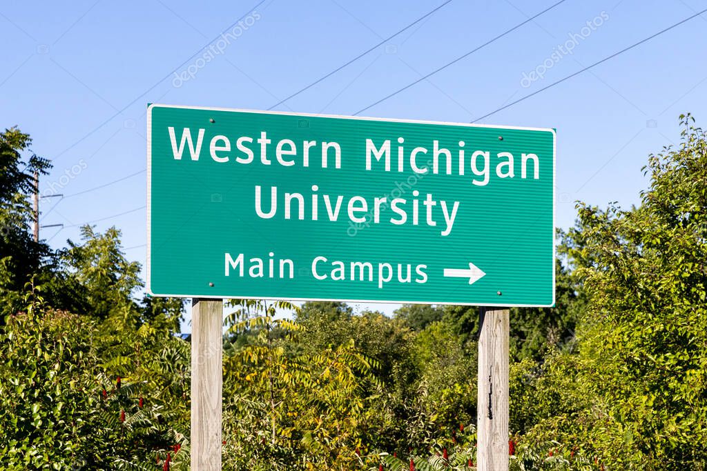 Kalamazoo, MI, USA - August 30, 2025: Western Michigan University is a public research university that was established in 1903.