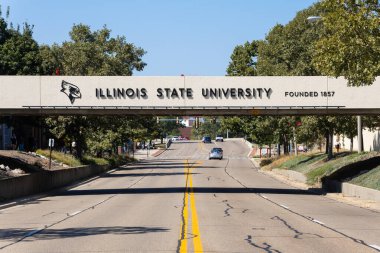 Normal, IL, ABD - 11 Eylül 2025: Illinois State University 1857 yılında kurulan bir devlet üniversitesidir..