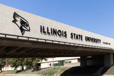 Normal, IL, ABD - 11 Eylül 2025: Illinois State University 1857 yılında kurulan bir devlet üniversitesidir..