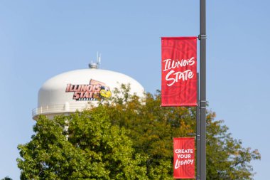 Normal, IL, ABD - 11 Eylül 2025: Illinois State University 1857 yılında kurulan bir devlet üniversitesidir..