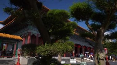 Zhuhai şehir sokak Kavşak hava panorama 4k görüntüleri