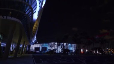 Zhuhai cityscape akşam hava panorama 4 k Çin