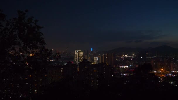 Zhuhai Cityscape Hava Panorama Çin — Stok video