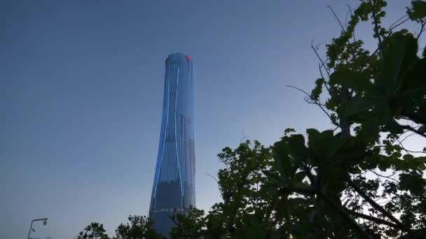 Panorama Aérien Ville Zhuhai Chine — Video