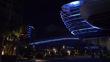 Zhuhai cityscape hava panorama 4k Çin