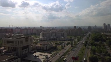 Moskova cityscape panorama