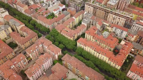 Panorama Del Paesaggio Urbano Milano Durante Giorno Italia — Video Stock