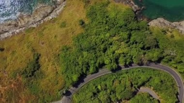 James Bond Adası'nda günbatımı, Phang Nga, Phuket, Tayland