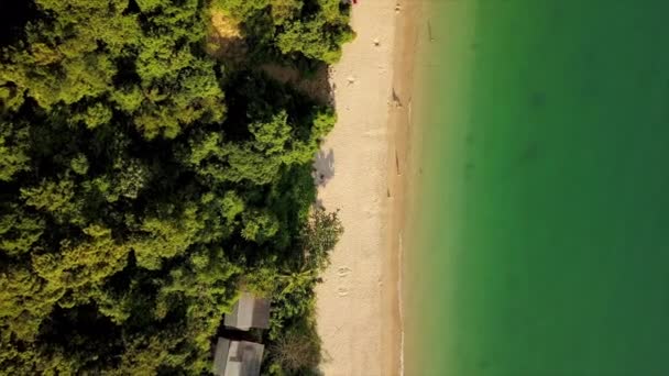 Panorama Della Famosa Spiaggia Balneare Phuket Island Filmati — Video Stock