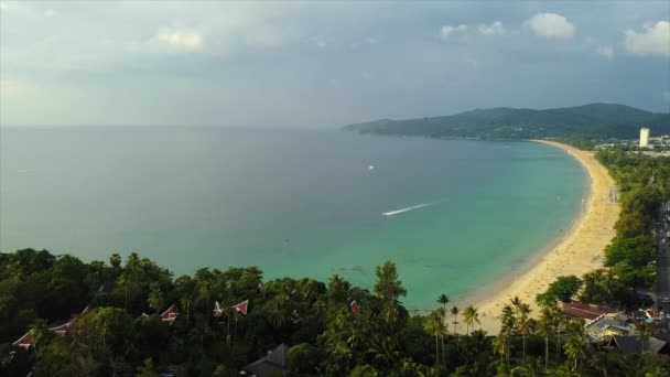 James Bond Island Tramonto Phang Nga Phuket Thailandia — Video Stock