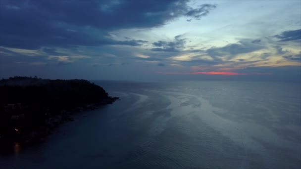 Isla James Bond Atardecer Phang Nga Phuket Tailandia — Vídeos de Stock