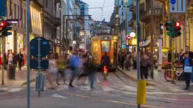 Porto ticinese sokak trafik