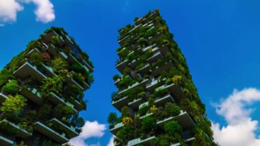 4 k Milan görüntüleri cityscape panorama adlı gündüz, İtalya