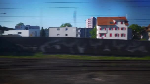 Wuhan to shenzhen train trip — Stock Video