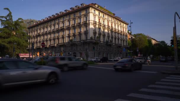 Porto traffico stradale ticinese — Video Stock