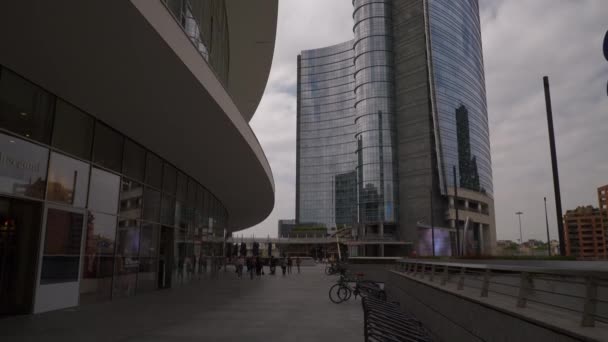 Des Gens Marchant Dans Les Rues Milan Images — Video