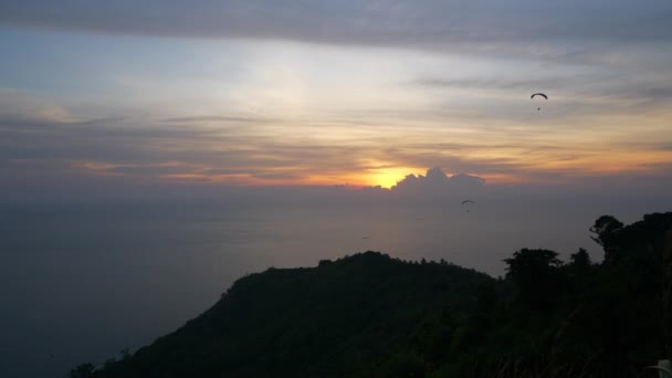 Isla James Bond Atardecer Phang Nga Phuket Tailandia — Vídeo de stock