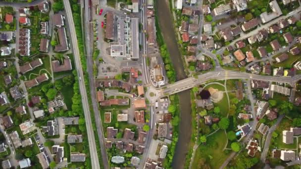 Imágenes Del Panorama Urbano Zurich Suiza — Vídeo de stock