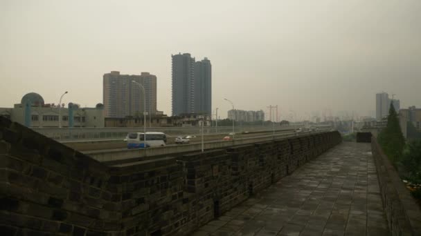 Images Paysage Urbain Ville Wuhan Chine — Video