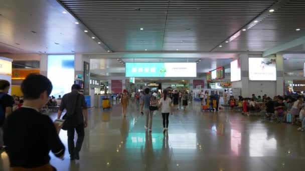 Stazione della metropolitana di Barcellona — Video Stock