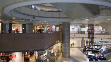 Shanghai, Çin Alışveriş Merkezi 4k görüntüleri