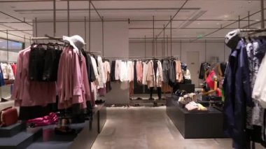 Shanghai, Çin Alışveriş Merkezi 4k görüntüleri