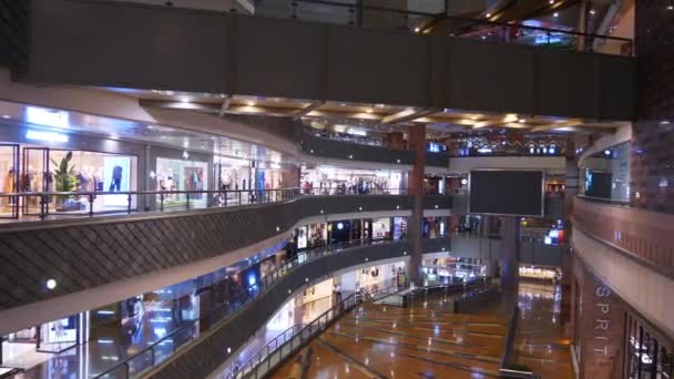 Shanghai China Shopping Center Footage — Vídeo de Stock