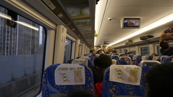 Estación de metro de Barcelona Tren — Vídeos de Stock