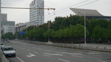 Yoğun trafiği olan Wuhan şehrinin görüntüleri, Çin