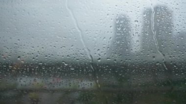Wuhan shenzhen tren gezisi için. pencere pov panorama 4k Çin