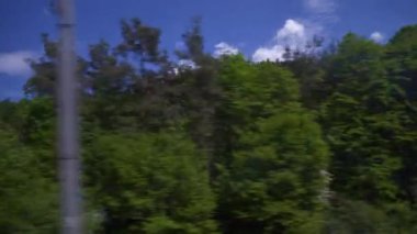 Zürih tren yol karlı zaman 