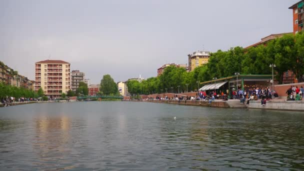 Milano Italia Maggio 2018 Giornata Sole Milano Città Famoso Panorama — Video Stock