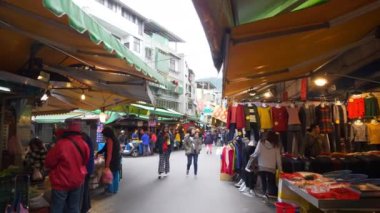 Taipei, Tayvan - 20 Ocak 2018: şehir gün zaman panorama 4k 20 Ocak 2018 yaklaşık taipei, Tayvan.