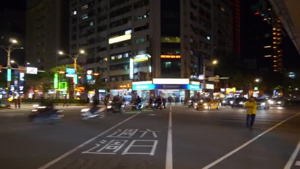 타이완 2018 거리도 교차점 파노라마 2018 — 비디오