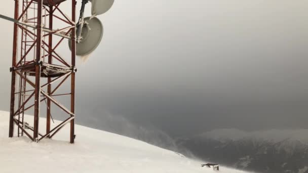 Estación de esquí Gudauri — Vídeo de stock