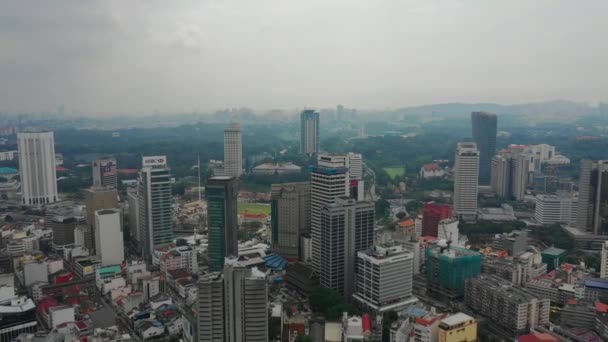 Kuala Lumpur Malaysia September 2018 Day Time Kuala Lumpur Downtown — Stock Video