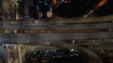 Kuala Lumpur, Malezya - 25 Eylül 2018: Kuala lumpur şehir merkezi havacılık panorama 4k circa 25 Eylül 2018 kuala lumpur, malaysia.r, malezya.