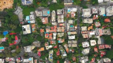 Bangalore, Hindistan - 15 Eylül 2018: Gün zaman bangalore cityscape downtown hava panorama 4k 15 Eylül 2018 yaklaşık bangalore, Hindistan.