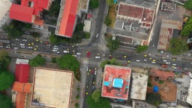 gün zaman bangalore şehir trafik sokak hava panorama 4k Hindistan