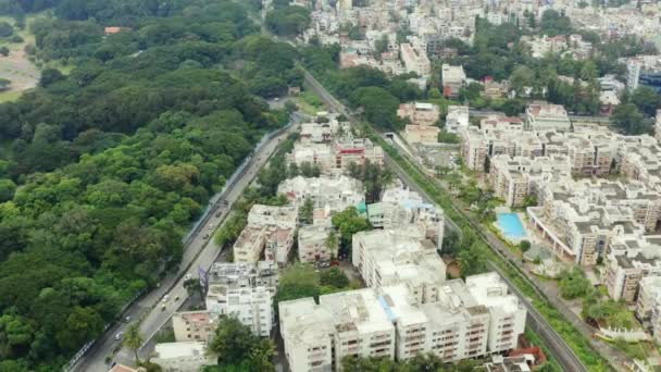 Μπανγκαλόρ Ινδία Σεπτεμβρίου 2018 Ημέρα Ώρα Bangalore Αστικό Τοπίο Στο — Αρχείο Βίντεο