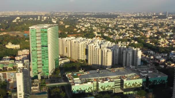 Bangalore India Settembre 2018 Giornata Sole Paesaggio Urbano Bangalore Panorama — Video Stock