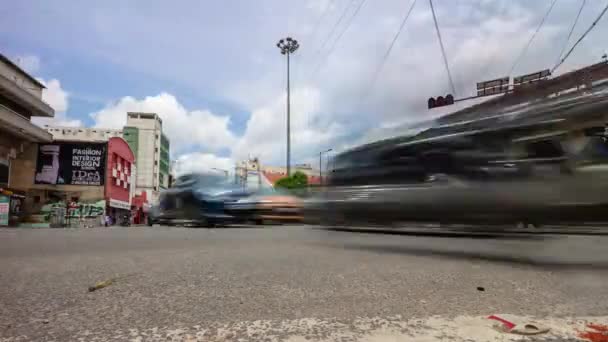Giorno Tempo Bangalore Città Traffico Strada Panorama Timelapse India — Video Stock