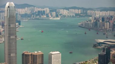 Hong Kong cityscape panorama