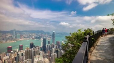 Hong Kong cityscape panorama