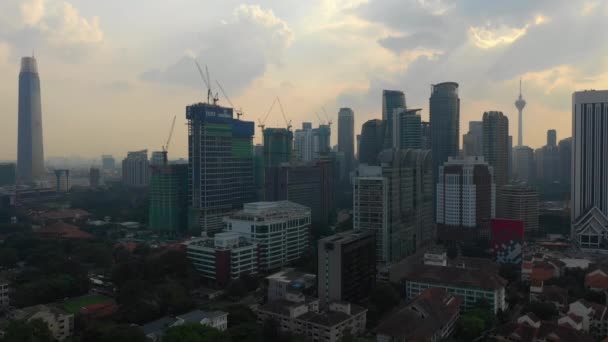 Kuala Lumpur Малайзія Вересня 2018 Сонячний День Kuala Lumpur Центрі — стокове відео