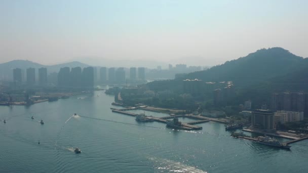 Sanya China Setembro 2018 Hainan Island Aerial Panorama Circa Setembro — Vídeo de Stock